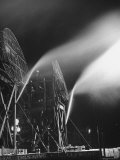 Machines Making Snow and Wind on Set of the Movie 
