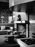 Interior of House Designed by Architect Frank Lloyd Wright