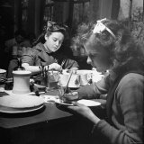 Apprentices Painting China at Wedgwood Plant