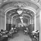 Men Lounging in the Senators' Lobby
