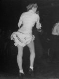 Girl Dancing the Jitterbug at the Paramount Dance Hall on Tottenham Court Road