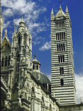 Facade  Dome and Bell Tower of Duomo Santa Maria Del Fiore  Florence