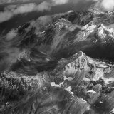 Aerial View Showing the Central Part of the Aleutian Islands