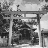 Exterior of Closed Up Japanese Church