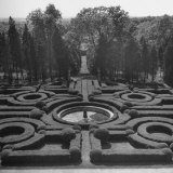 The Boxwood Garden at the Mills Estate