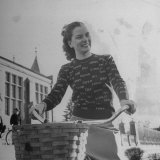 Teenage Girl Wearing a New Name Pattern Sweater