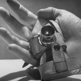 Micro Camera Resting in Palm of Hand