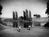Golfers Playing on Course at Wakond Country