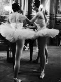 Ballerinas Practicing at Paris Opera Ballet School