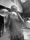 Balloon Blower Henry Read  Making Last Minute Decoration For Dance Attended by All