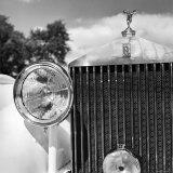 Detail of a 1930 Rolls Royce Mulliner Continental Tourer