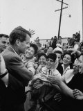 Attorney General Robert F Kennedy Greeting Supporters
