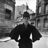 Woman Modeling a Full Sleeved Suit