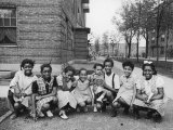 African American Girls Posing on the South Side of Chicago