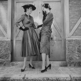 Women Modeling Spring Dresses
