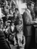 Attorney General Robert F Kennedy Talking During a Meeting