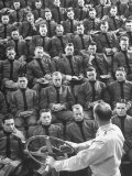Cadets Attending Class at Us Military Academy at West Point