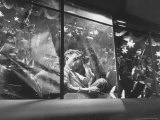 Detective Keeping Eye on Gamblers and Dealers in Casino