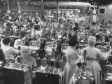 Customers at Slot Machines at Harrah's Nightclub