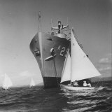 US Navy Supply Ship Anchored in Guantanamo Bay