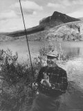 Gov Luther H Hodges Fishing at Governors' Conference