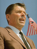 California Republican Governor Candidate Ronald Reagan During Campaign