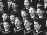 Choir of Boys Singing at the St Thomas Cathedral