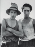 Boys Taking Break