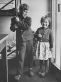 East Berlin Refugee Family in West Berlin