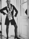 Danielle Sauvajeon in the 1968 Paris Fashion Show