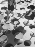 Children Playing Atop Modern Furniture