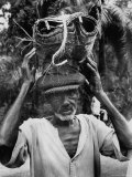 Biafran Refugee Leaving Town of Omerri