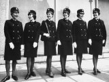 London Police Women Posing in New Uniforms
