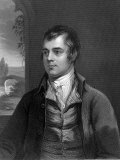 Portrait of Robert Burns  Scottish Poet