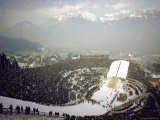 Opening Ceremonies of the 1964 Winter Olympics in Bergisel Stadium
