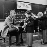 Children Playing Various Musical Instruments