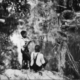 Albert Thornton's Grandson's Fishing