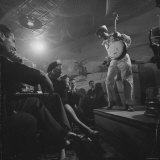 Calypso Singer Known as "Pork Chop" Performing at a Nightclub