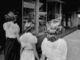 Bonnie  Jeanie  and Shirley Laughlin  After New Hair Styles