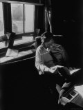 Senator Edward M Kennedy Talking on the Telephone in His Office