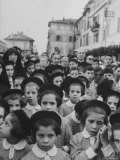 Praying For Pope Pius XII at Castel Gandolfo Just Before His Death