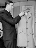 Rene  the Head Tailor  Hemming a Dress Jacket