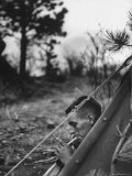 Draftee Relaxing with a Cigarette During Basic Training