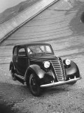 View Showing the New Fiat Car