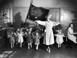 Russian Children Playing the Butterfly Game