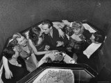 Patrons in Budapest Nightclub "Arizona"