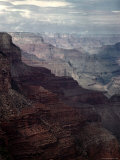 Western View of Cathedral Stairs in Grand Canyon