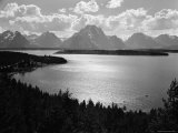 View of Jackson Lake in Grand Teton National Park