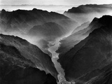The Yangtze River Passing Through the Wushan  or "Magic Mountain"  Gorge in Szechwan Province