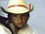 Young Boy Watching the Activity at La Merced Market